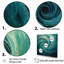 Décoration murale sarcelle Majestic Motion III - Spirales abstraites_106118-95908343-95908344