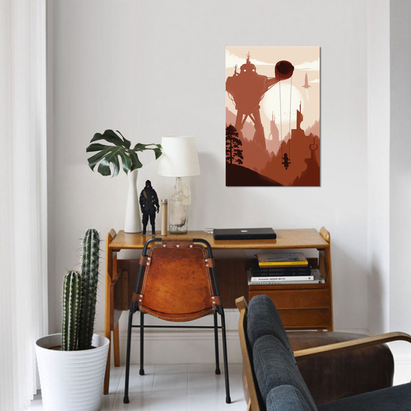 «In The Year 200», impression sur toile, H 40 po x l 26 po x P 1,5 po, Toile tendue, Pas de tapis