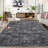 Area Rug Washable Rugs for Living Room Modern Distressed Bedroom Rug Non Slip Throw Rugs Stain Resistant Carpet for Dining Room-401147076