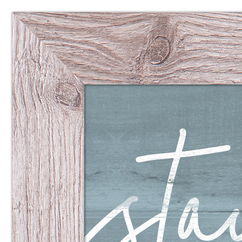 «Stay A Time», reproduction encadrée, H 11 po x l 14 po x P 0,75 po