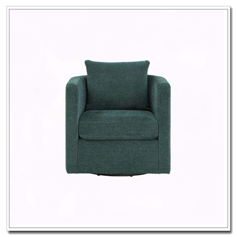 Fauteuil demi-tonneau Sutton, Paon
