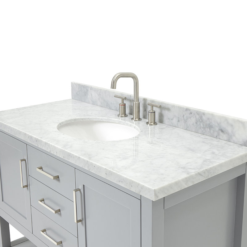 Bayhill 49'' W Single Vanity, Gray