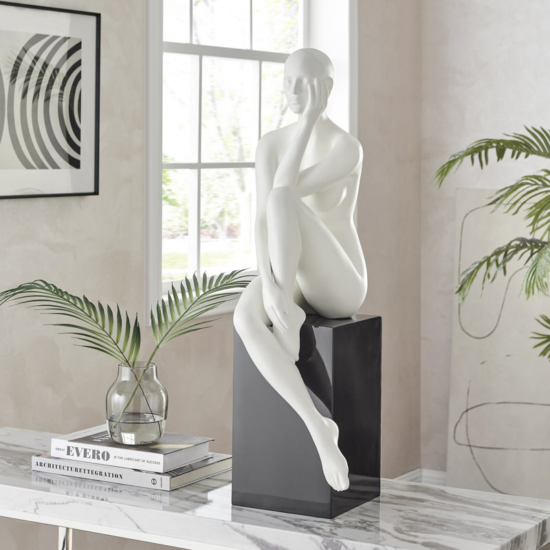 People Figurines & Sculptures, Matte White