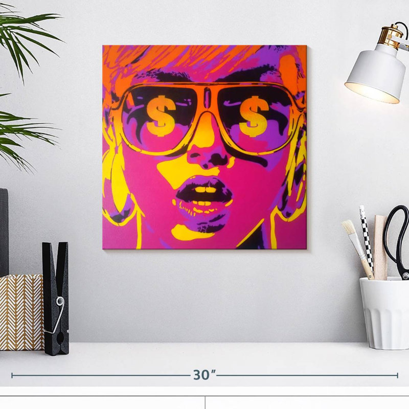 Leisha Pop Star Dollars, H 16 po x l 16 po