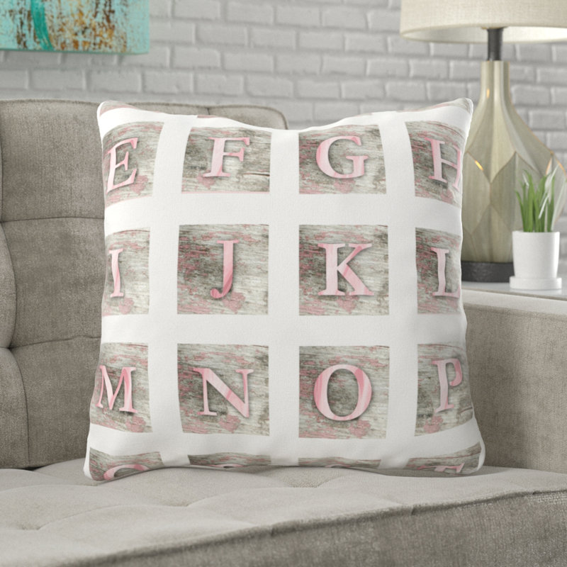 Outdoor Reversible Throw Pillow, Microsuede, Indoor