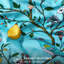 Housses de velours à motif floral colibri, housses de canapé décoratives fantaisistes-117496983-124338314
