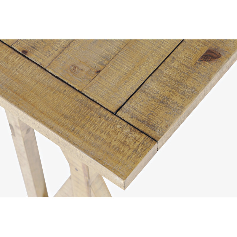 Potrero 3 - Person Solid Wood Solid Wood Top Trestle Dining Set