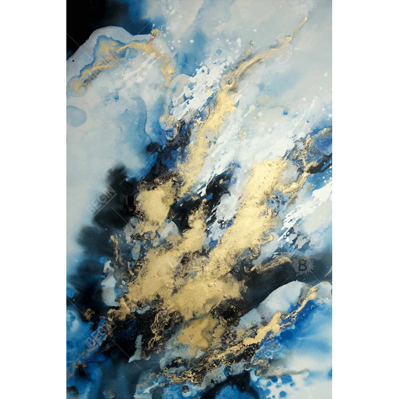 «Blue Marble», H 36 po x l 24 po