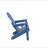 Lounge Chair Dark Blue Color, Suitable For All Seasons: Outdoor Lounge Chair, Made Of Sturdy HIPS Material, Equipped With 304 Stainless Steel Accessories.-48820991