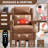 Manual Recliner Chair In Faux Leather For Living Room With Heavy Duty Motion Mechanism, 8 Vibrating Nodes And 3 Massage Modes.-1336211583