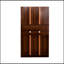 Armoire de cuisine haute de 70,87 pouces avec 6 portes, 1 tablette ouverte et 1 tiroir pour un rangement polyvalent
