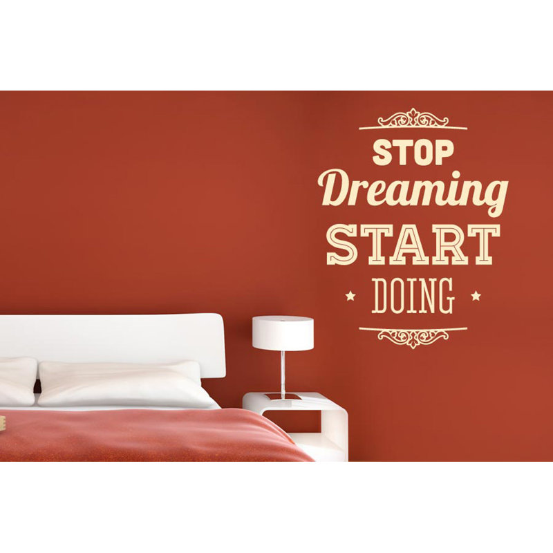 Non-Wall Damaging Wall Decal, Beige, Medium