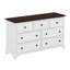 Commode 7 tiroirs avec grande commode Farmhouse