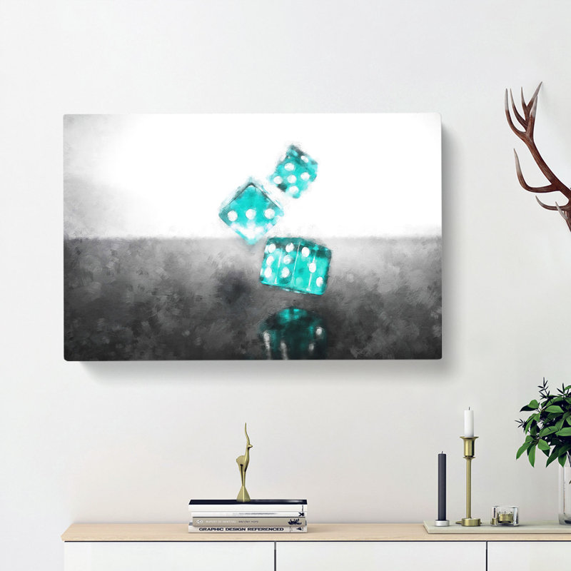 Roll Of The Dice - Wrapped Canvas, 35cm H x 50cm W x 3cm D