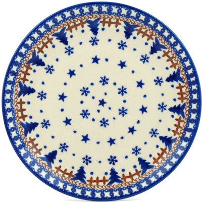 Winter Snow Ceramic Decorative Plate