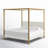 Bary Boucle King Canopy Bed