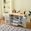 Chariot de rangement mobile pour îlot de cuisine sur roulettes avec plateau Dropleaf