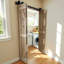Unfinished Wood Panel Bi-Fold Barn Door with Folding Installation Hardware-125120053-125120050-86574379