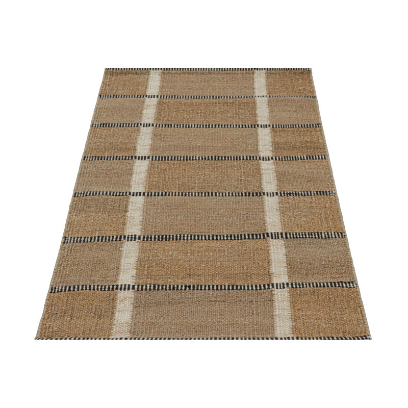 Wool Geometric Area Rug, Rectangle 12' x 18'