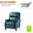 Adeesa Genuine Leather Manual Recliner-1773226428