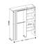 Manifactured Wood Wardrobe
