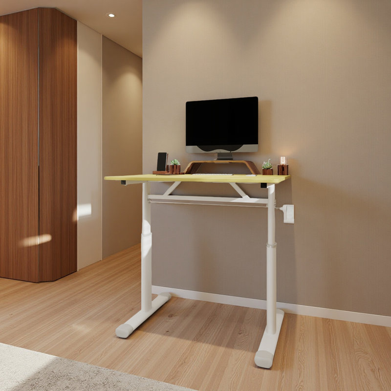 Bureau d'étude réglable pour enfants et adultes - Bureau multifonctionnel réglable en hauteur pour la maison / le bureau, conception compacte