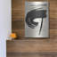 «Black & Neutral Abstract 7» par Petals Prints Design, art mural en métal, 24 po x 36 po-1072673136