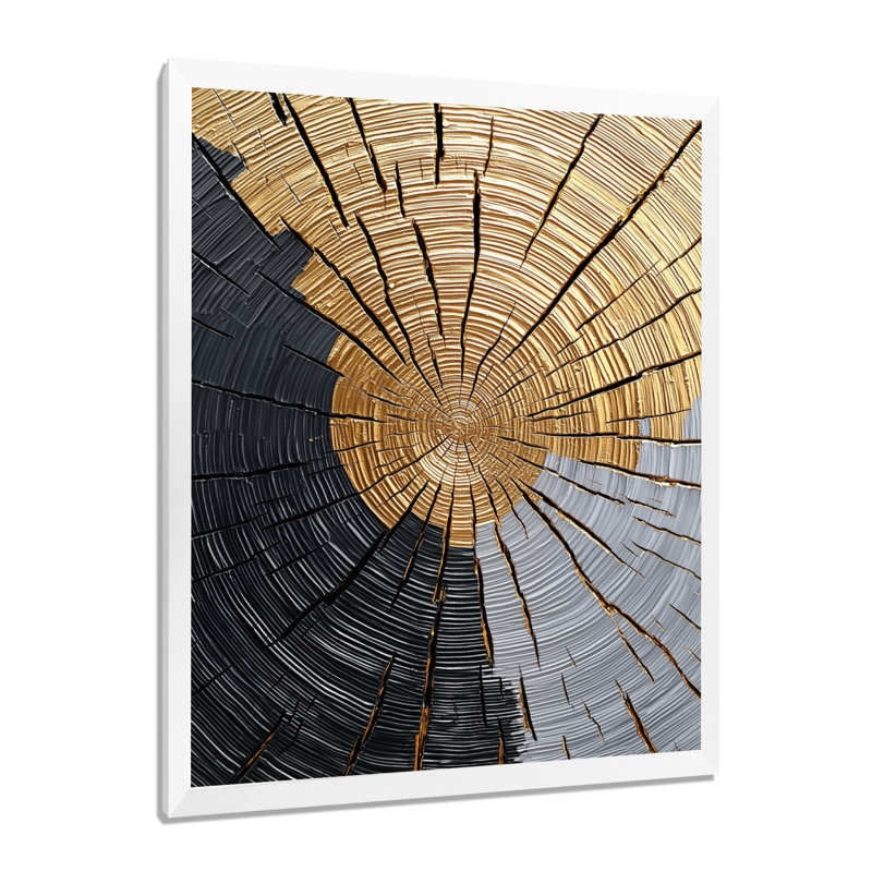 Anette - Landscapes Wall Art Prints, H 32 po x l 24 po, Reproduction encadrée sans passe-partout, Blanc