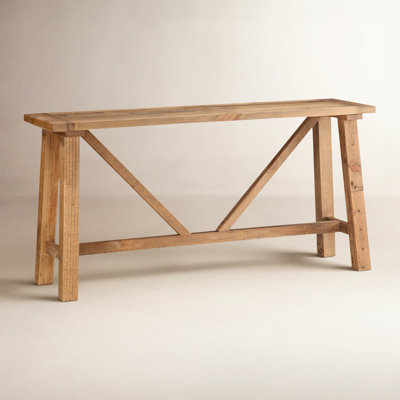 Bentwood 59'' Solid Wood Console Table