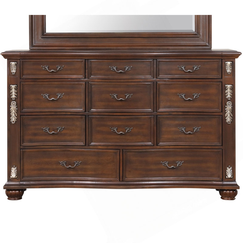 Lyon Glory Furniture G07100-D Cherry Dresser, Cherry