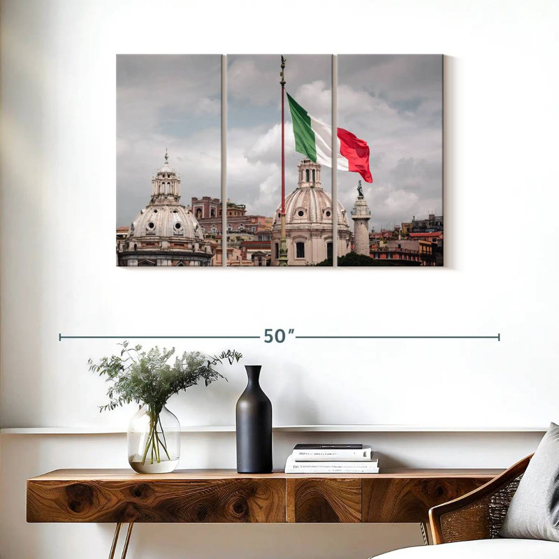 Drapeau italien Borges, H 24 po x l 38 po