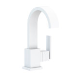 Secant Single Hole Bathroom Faucet with Drain Assembly