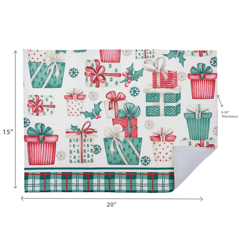Tapis de séchage en microfibre (cadeaux) - ensemble de 2