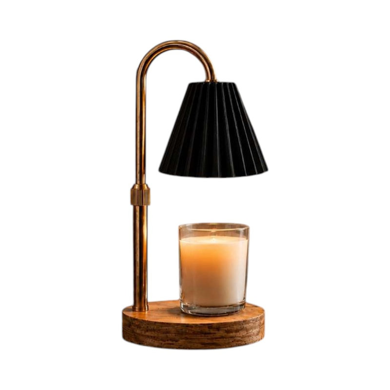Lampe chauffe-bougie Katziela Pet Welcome Noir