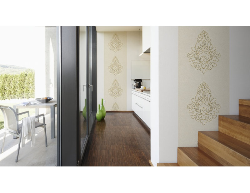 Nobile 3.2m x 70cm Wallpaper Tile, Off-white