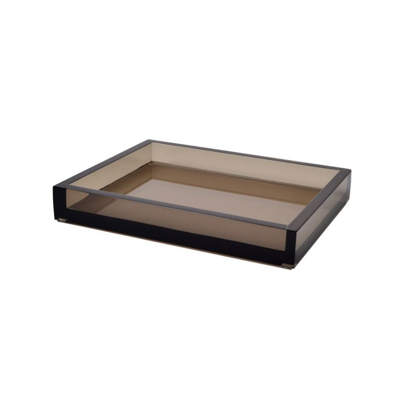 Bathroom Tray, Smoked