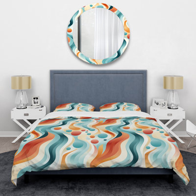 Minimalist Abstraction IV Abstract Duvet Cover