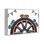 Giclée encadrée «Racing Around Wheel», conception par Christine Simpson Art