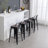 Saleh Counter Stool with Steel Frame-2028004526-2021325164