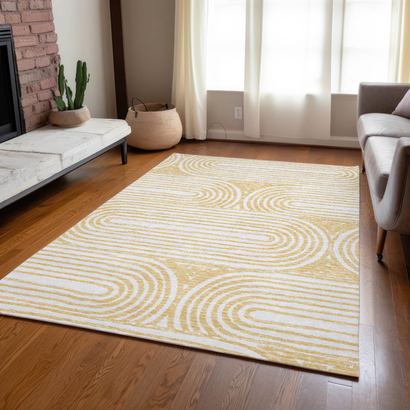 Tapis intérieur / extérieur Kinslee, Rectangle 8 pi x 10 pi