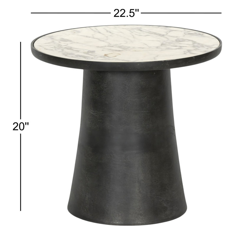 Balboa Outdoor Round, 20" H x 22.5" W x 22.5" L