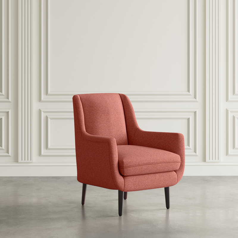Fauteuil l 29 po en polyester, 100 % polyester rose, Rose
