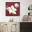 Burgundy Magnolia I - Wrapped Canvas Print-287334132
