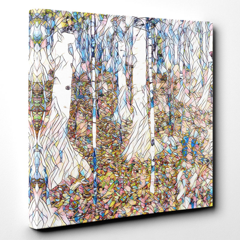 Gustav Klimt - Wrapped Canvas Print, 50cm H x 50cm W