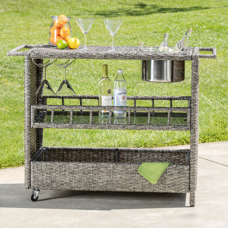 PUERTA WICKER BARCART