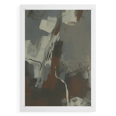 Mudstone Graffiti II - Impression sur toile seulement - NON-CADRE