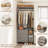 30'' W Closet System with Wooden Drawers-1083823813