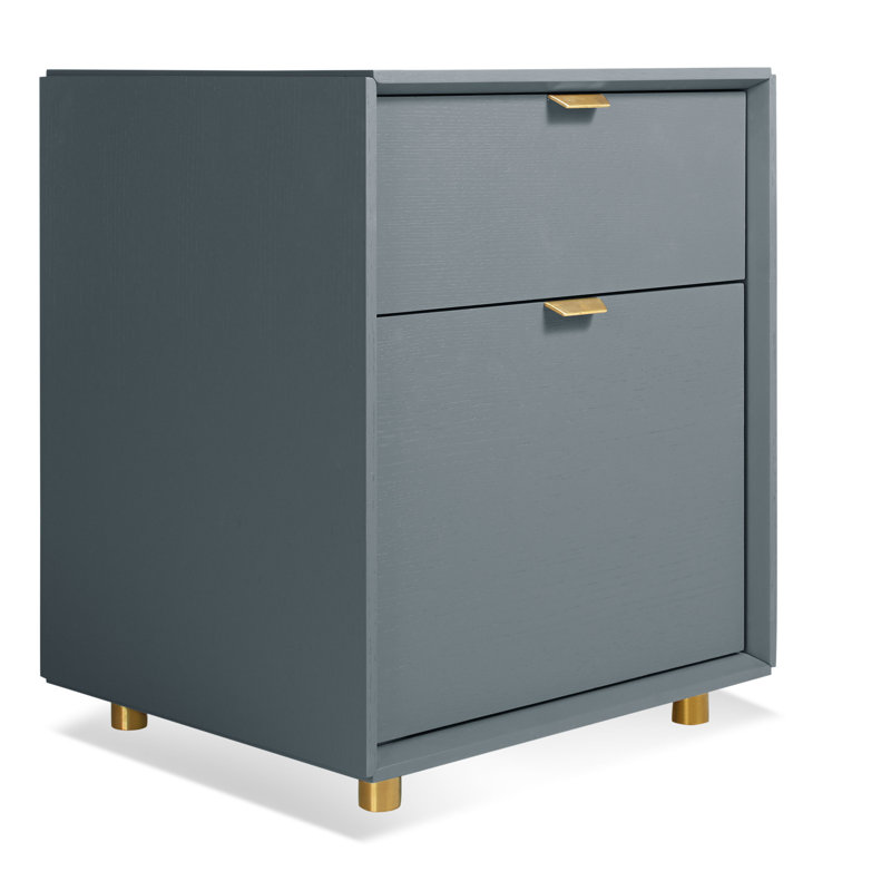 Dang 2 - Drawer File Cabinet, Marine Blue