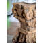 Tabouret d'appoint en bois massif Dorell