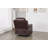 Luxury Faux Leather Recliner Chair with LED Lights – Manual Reclining Lounge Seat-251214250